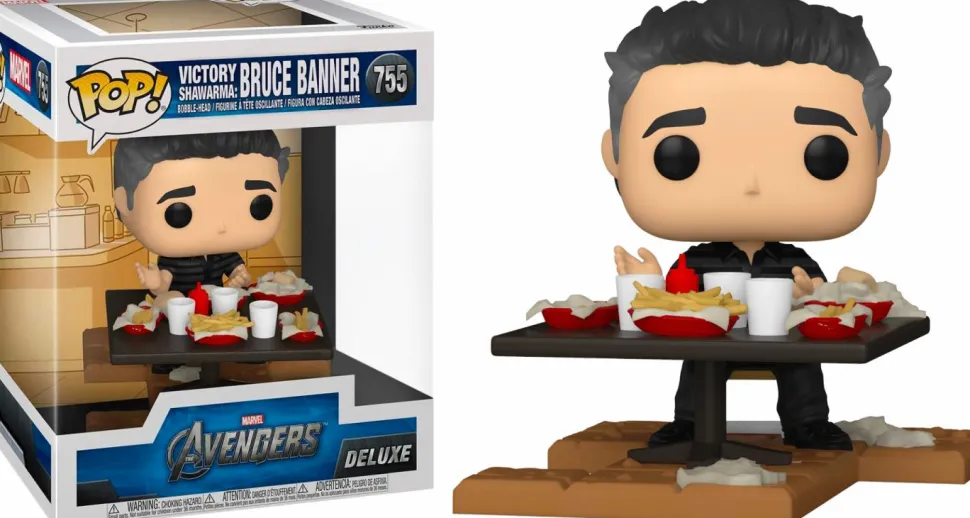 The Avengers - Bruce Banner Victory Shawarma Diorama Deluxe Pop! Vinyl Figure