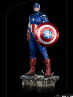 The Avengers - Captain America Battle of New York 1/10th Scale Statue