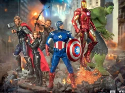 The Avengers - Hawkeye Battle of New York 1/10th Scale Statue