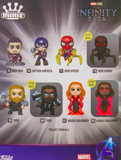 The Avengers - Infinity Saga 3” Scale Mini Vinyl Figure (Mystery Single Unit)
