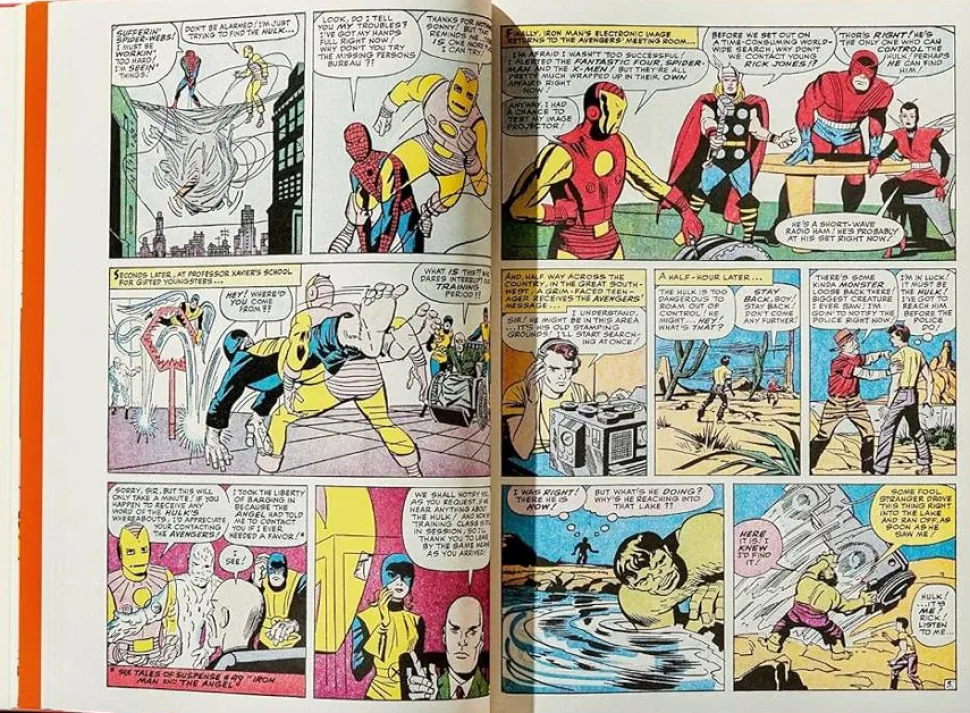 The Avengers - Marvel Comics Library Volume 01 1963-1965 XXL Edition Hardcover Book
