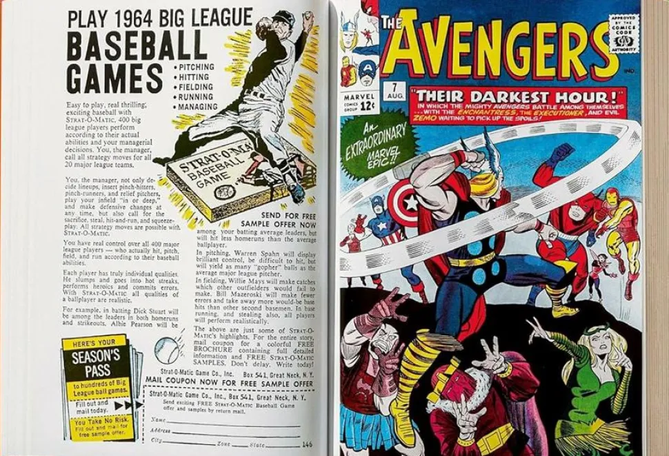 The Avengers - Marvel Comics Library Volume 01 1963-1965 XXL Edition Hardcover Book