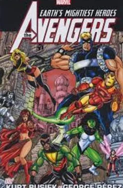 The Avengers - The Avengers by Kurt Busiek & George Perez Omnibus Volume 02 Hardcover Book (DM Direct Market Exclusive George Perez
