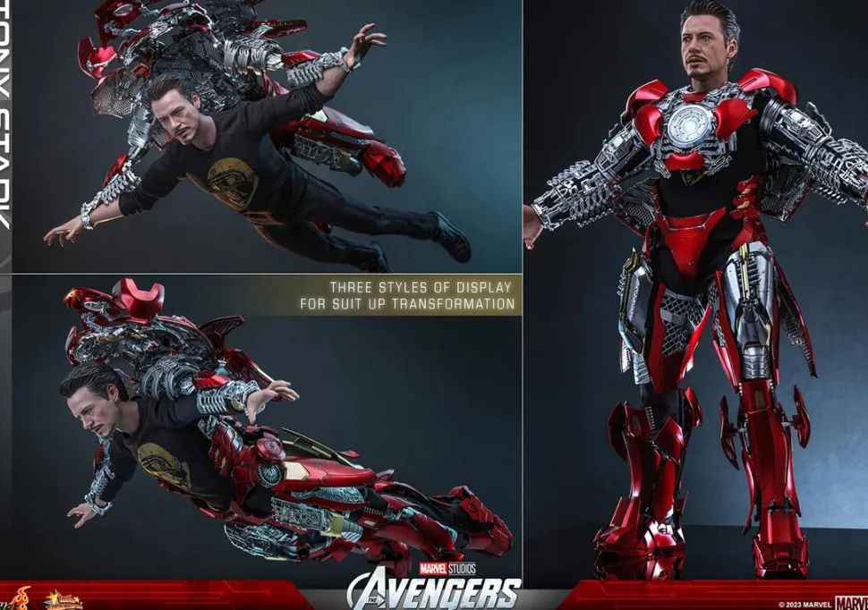 The Avengers - Tony Stark with Mark VII Suit 1/6th Scale Hot Toys Action Figure