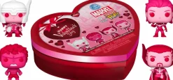 The Avengers - Valentine’s Day Heart-Shaped Box Pocket Pop! Vinyl Figure 4-Pack