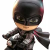 The Batman (2022) - Batman and Batcycle Cosbaby (S) Hot Toys Figure Set