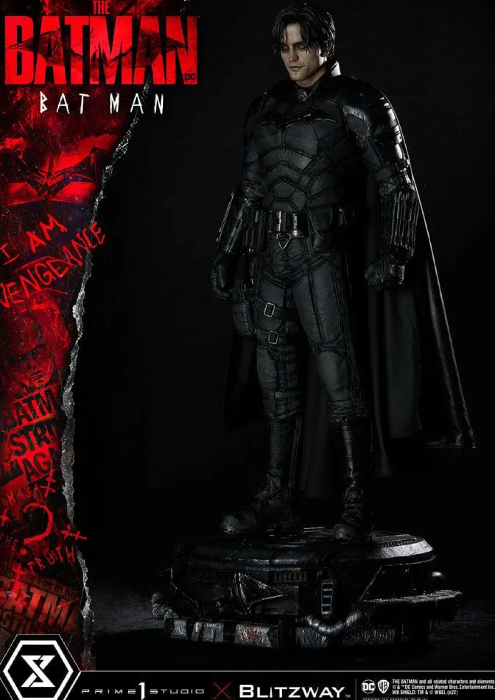The Batman (2022) - Batman (Bonus Version) 1/3 Scale Statue
