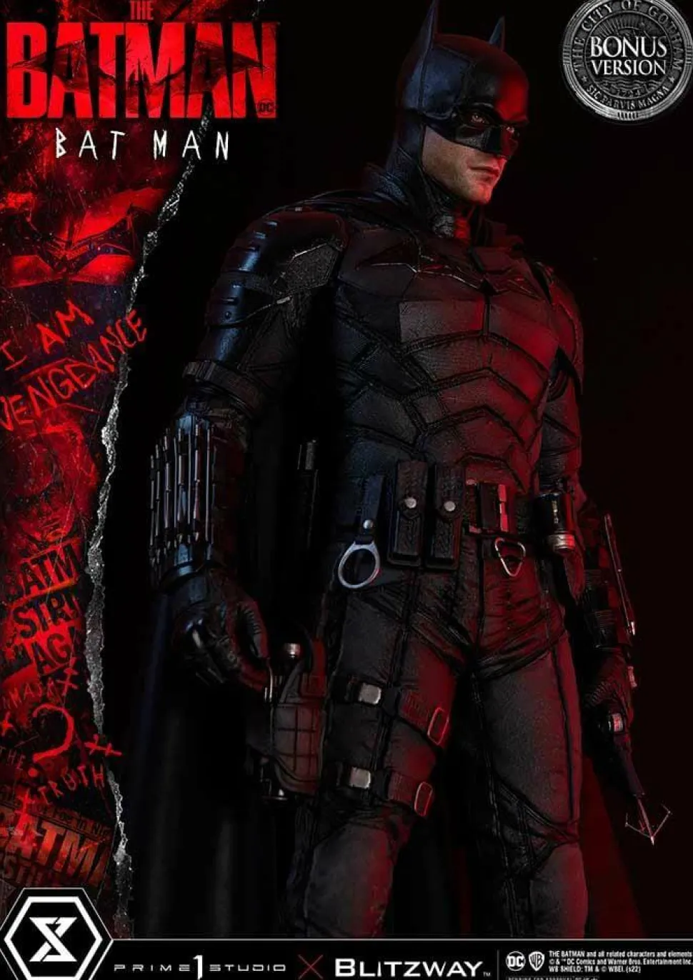 The Batman (2022) - Batman (Bonus Version) 1/3 Scale Statue