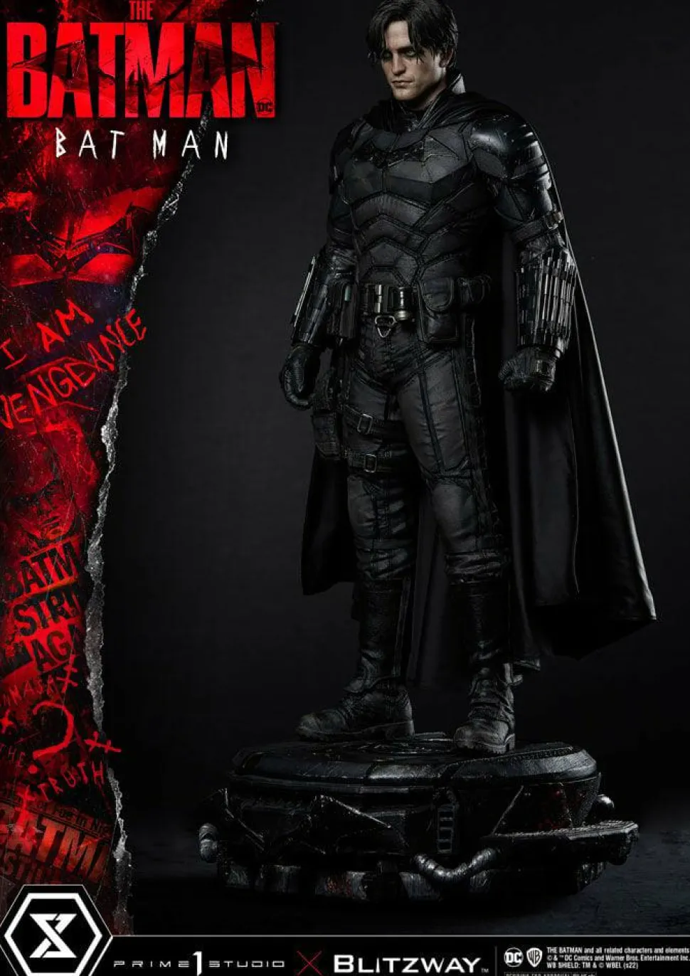 The Batman (2022) - Batman (Bonus Version) 1/3 Scale Statue