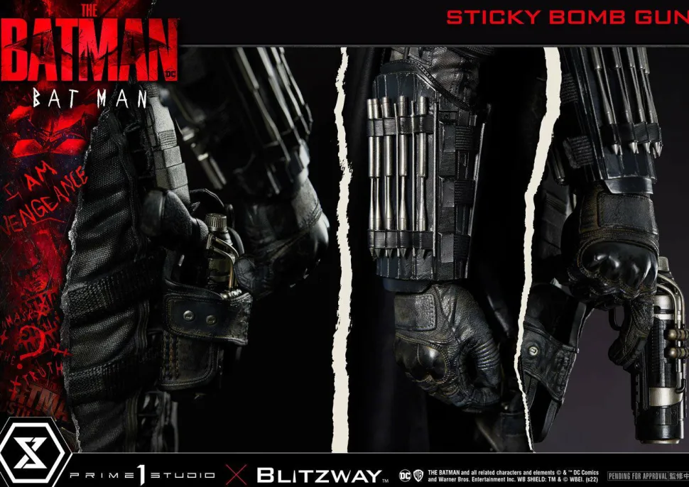 The Batman (2022) - Batman (Bonus Version) 1/3 Scale Statue