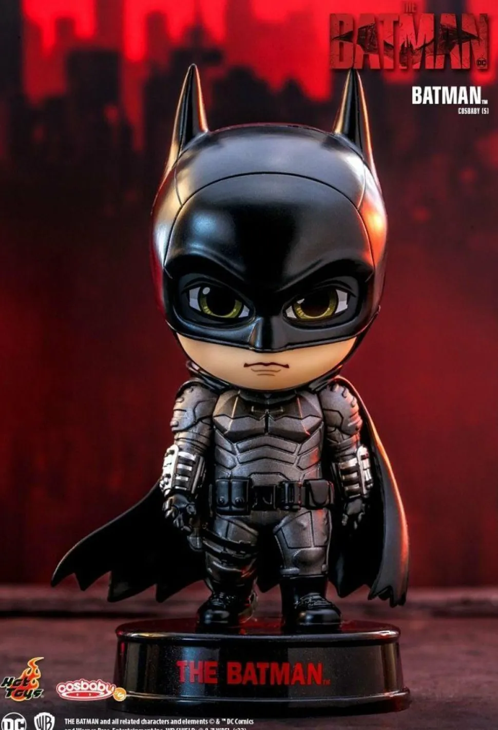 The Batman (2022) - Batman Cosbaby (S) Hot Toys Figure
