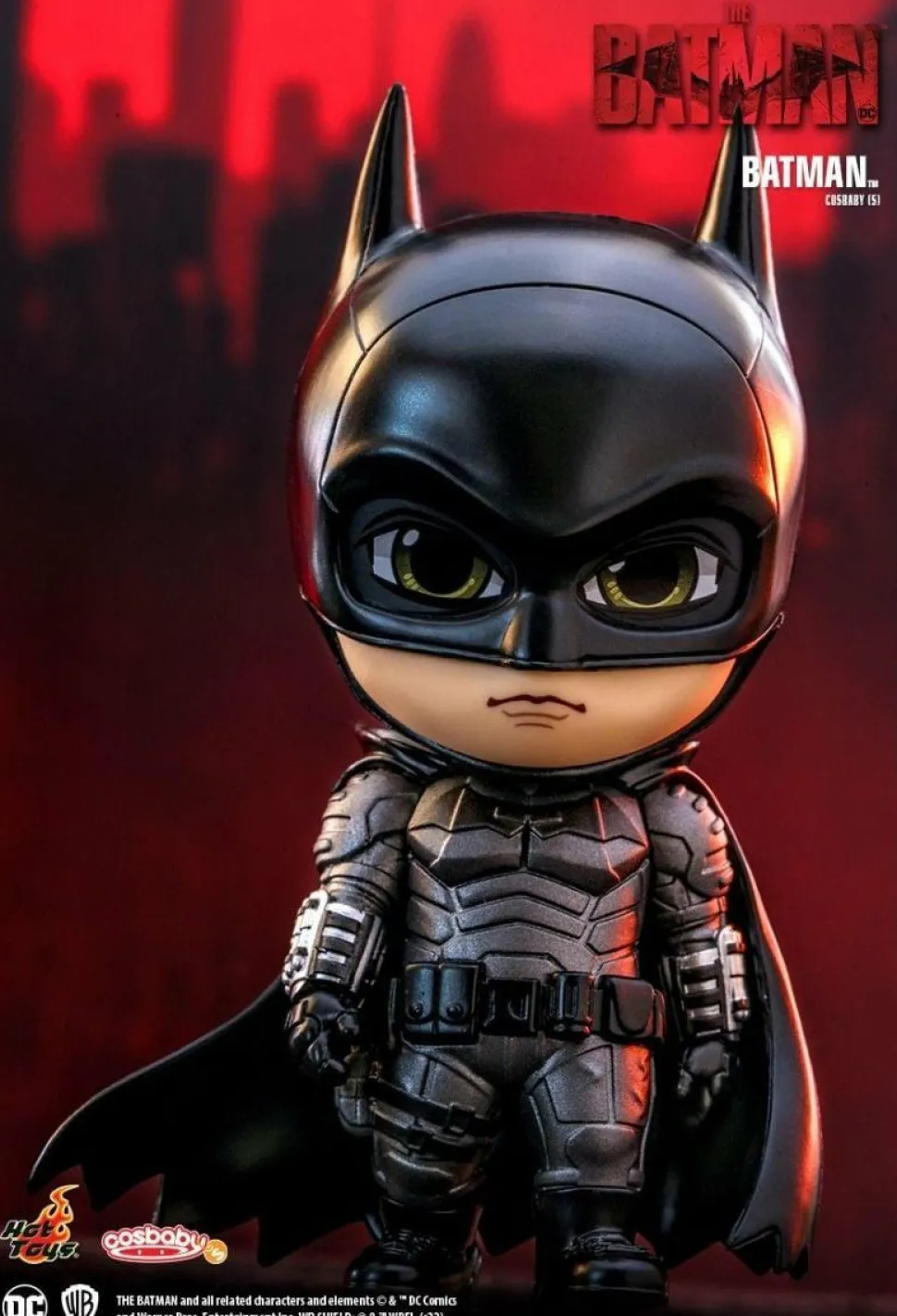 The Batman (2022) - Batman Cosbaby (S) Hot Toys Figure