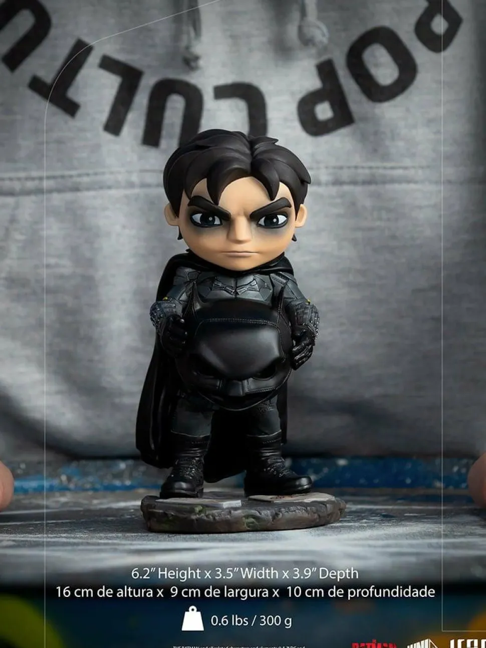 The Batman (2022) - Batman Unmasked MiniCo 6” Vinyl Figure