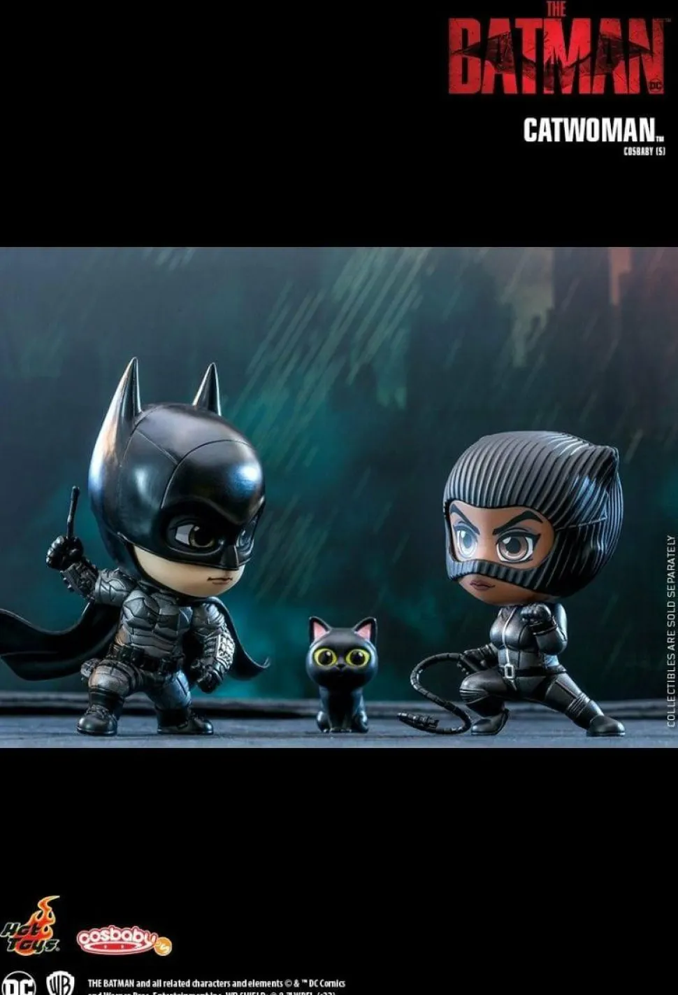 The Batman (2022) - Catwoman Cosbaby (S) Hot Toys Figure