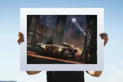 The Batman (2022) - The Batman Fine Art Print by Chris Skinner