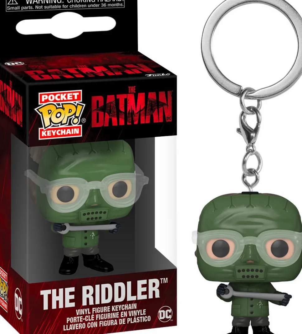 The Batman (2022) - The Riddler Pocket Pop! Vinyl Keychain