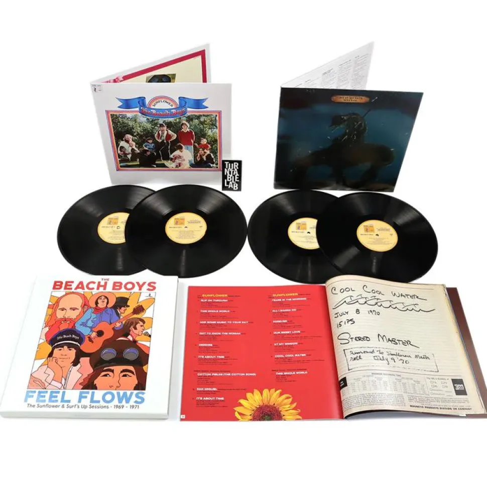 The Beach Boys - Feel Flows: The Sunflower & Surf's Up Sessions 1969-1971 4xLP Vinyl Record Box Set