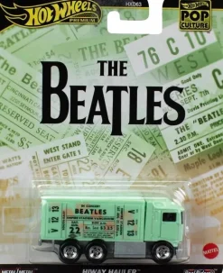 The Beatles - Green Hiway Hauler Hot Wheels Premium Pop Culture Real Riders 1/64th Scale Die-Cast Vehicle Replica
