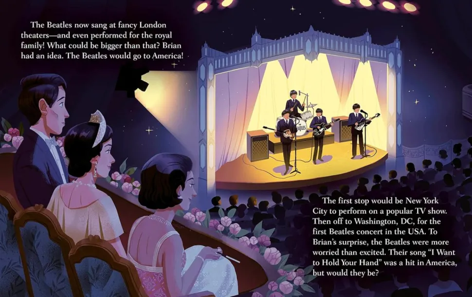The Beatles - Little Golden Book Biography Hardcover Book