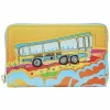 The Beatles - Magical Mystery Tour Bus 4” Faux Leather Zip-Around Wallet