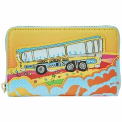 The Beatles - Magical Mystery Tour Bus 4” Faux Leather Zip-Around Wallet