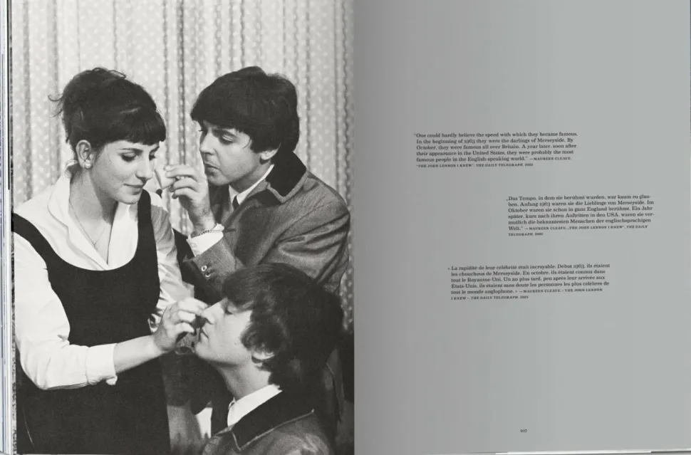 The Beatles - On the Road 1964-1966 Hardcover Book