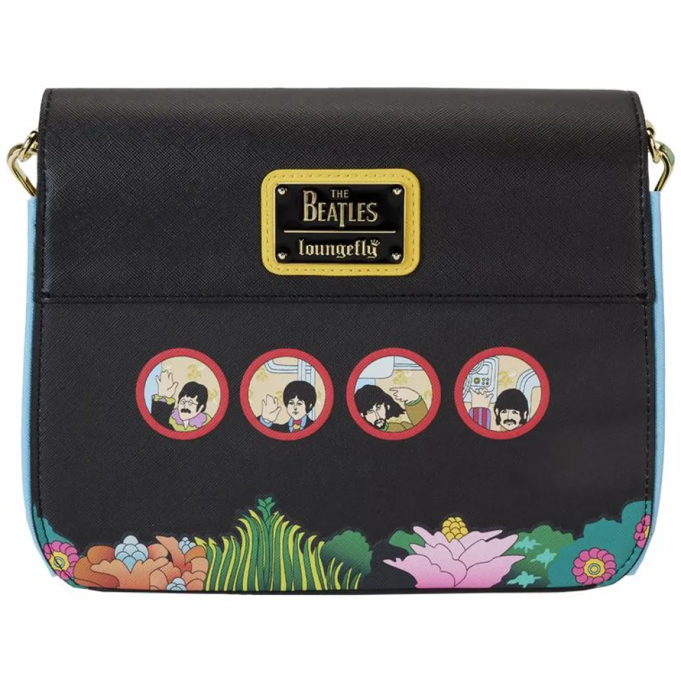 The Beatles - Yellow Submarine 7" Faux Leather Crossbody Bag