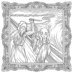 The Beauty of Horror VI - Famous Monsterpieces: Another GOREgeous Colouring Book