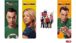 The Big Bang Theory - Magnetic Bookmarks of Cast (Set of 4)
