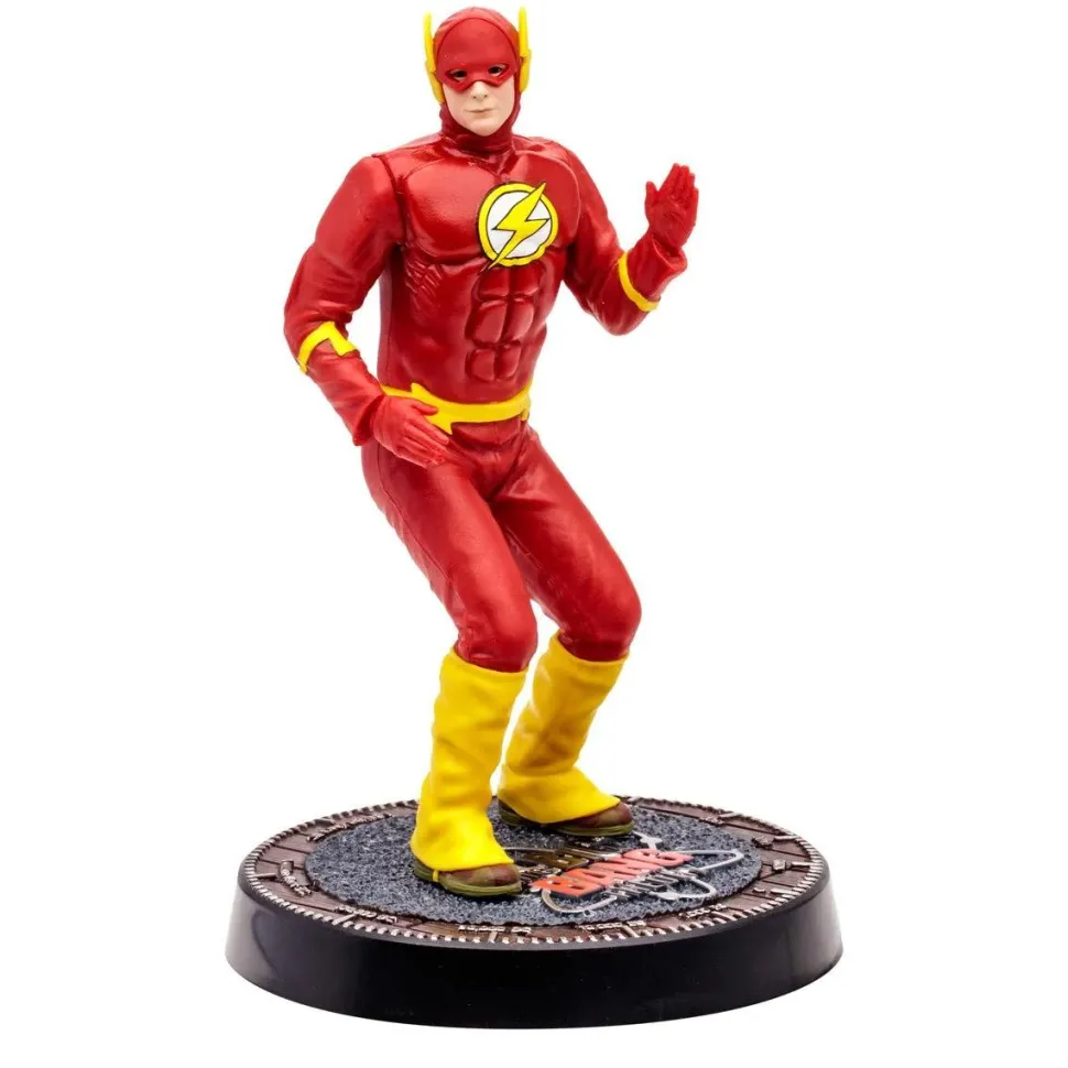 The Big Bang Theory - Sheldon Cooper as the Flash WB100 Movie Maniacs 6" Scale Posed Figure