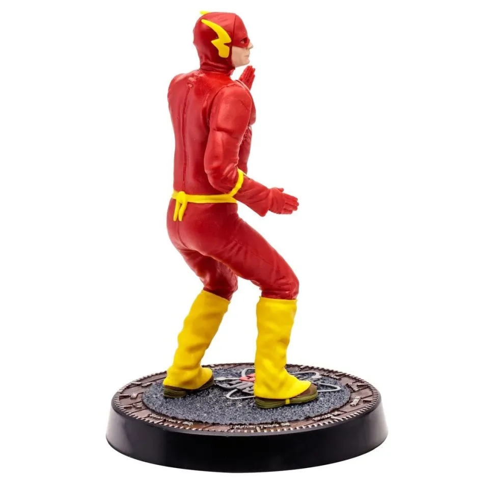 The Big Bang Theory - Sheldon Cooper as the Flash WB100 Movie Maniacs 6" Scale Posed Figure