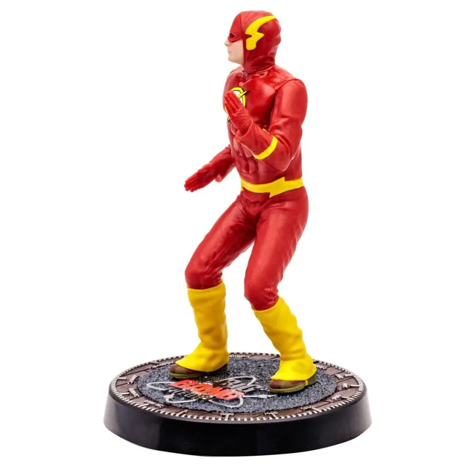 The Big Bang Theory - Sheldon Cooper as the Flash WB100 Movie Maniacs 6" Scale Posed Figure