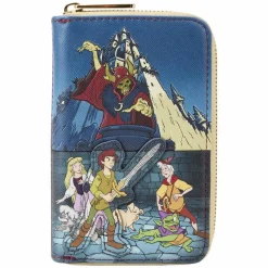 The Black Cauldron - Black Cauldron 4” Faux Leather Flap Wallet