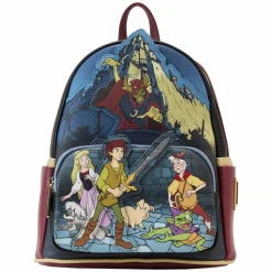 The Black Cauldron - Black Cauldron 10” Faux Leather Mini Backpack