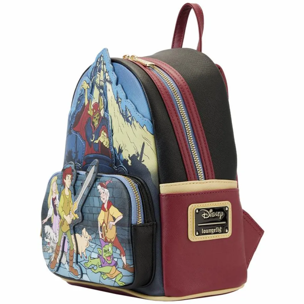 The Black Cauldron - Black Cauldron 10” Faux Leather Mini Backpack