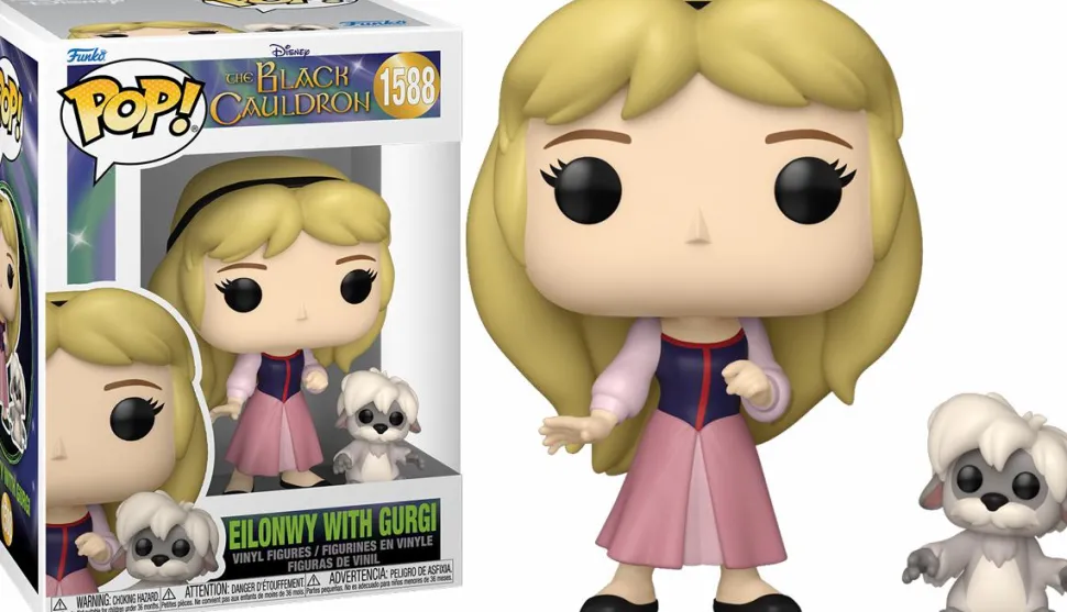 The Black Cauldron - Eilonwy with Gurgi Pop! Vinyl Figure