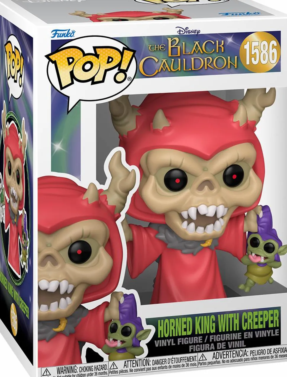 The Black Cauldron - Horned King with Creeper Pop! Vinyl Figure