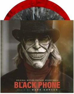 The Black Phone (2022) - Original Motion Picture Soundtrack by Mark Korven 2xLP Vinyl Record (“The Grabber” Black & White Burst and Blood Red & Black Smoke Coloured Vinyl)