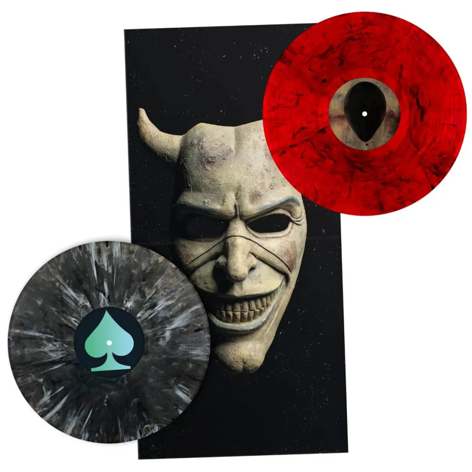 The Black Phone (2022) - Original Motion Picture Soundtrack by Mark Korven 2xLP Vinyl Record (“The Grabber” Black & White Burst and Blood Red & Black Smoke Coloured Vinyl)