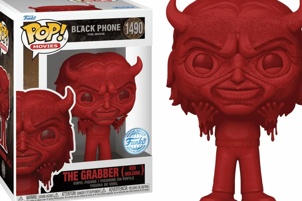 The Black Phone (2022) - The Grabber (Red Molding) Pop! Vinyl Figure (Popcultcha Exclusive)