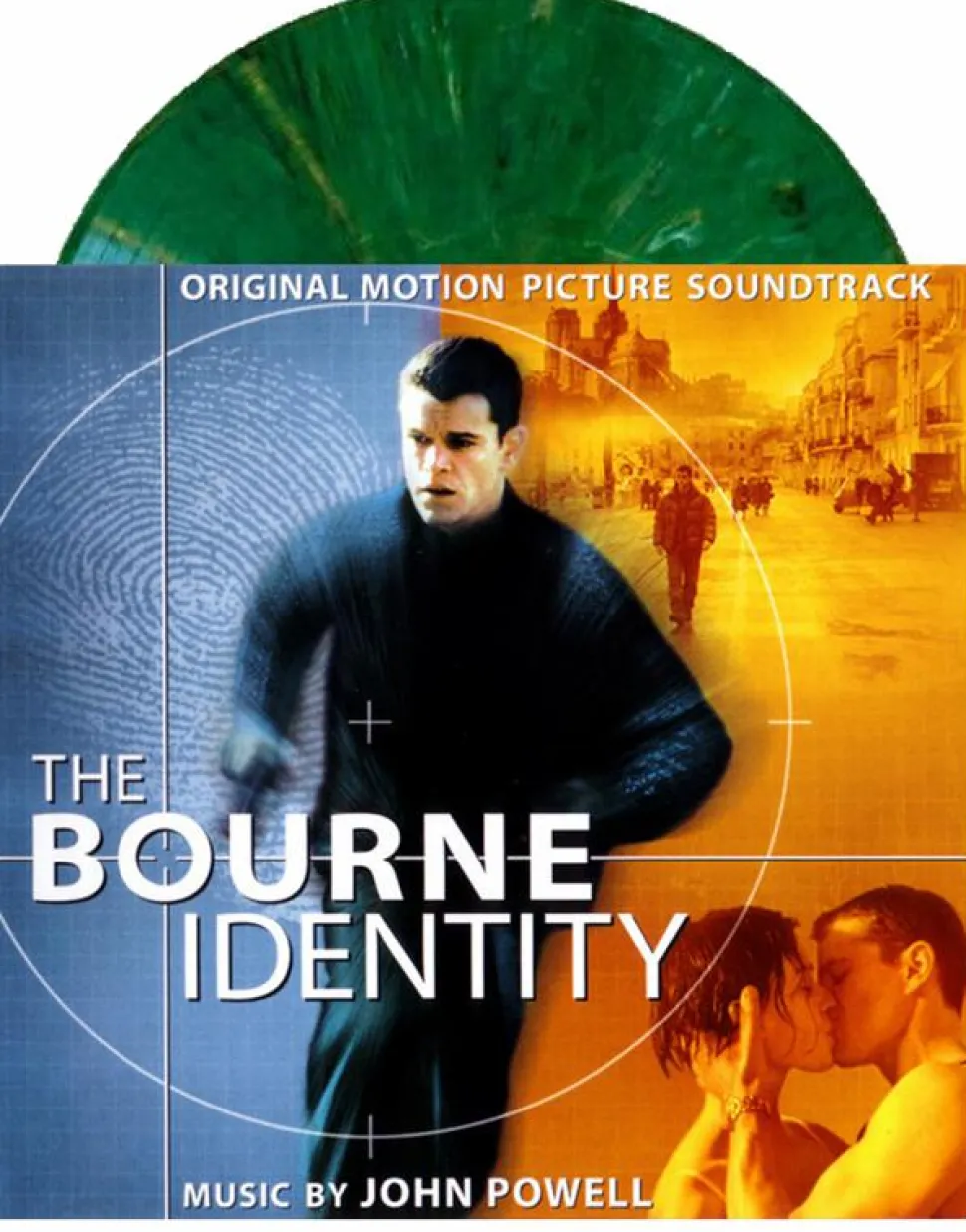 The Bourne Identity - Original Motion Picture Soundtrack by John Powell Vinyl Record (Military Green Coloured Vinyl)
