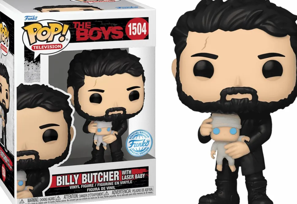 The Boys - Billy Butcher with Laser Baby Pop! Vinyl Figure (Popcultcha Exclusive)