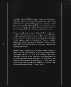 The Boys - Selected Scripts by Garth Ennis Volume 01 Paperback Book