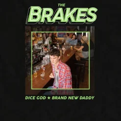 The Brakes - Dice God / Brand New Daddy 7" Split Single Vinyl Record (Green Coloured Vinyl)