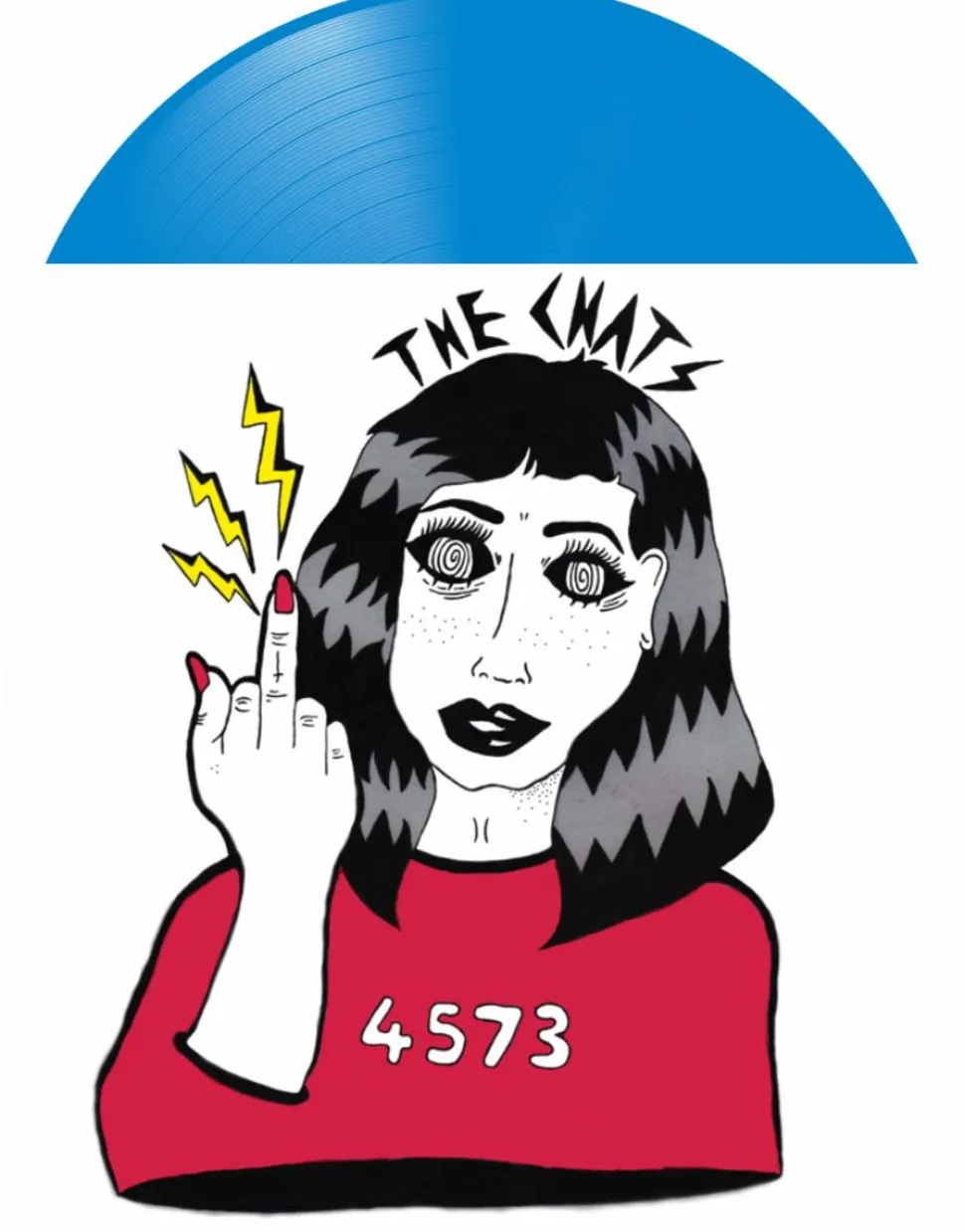 The Chats - The Chats EP Vinyl Record (Bong-Water Blue Coloured Vinyl)