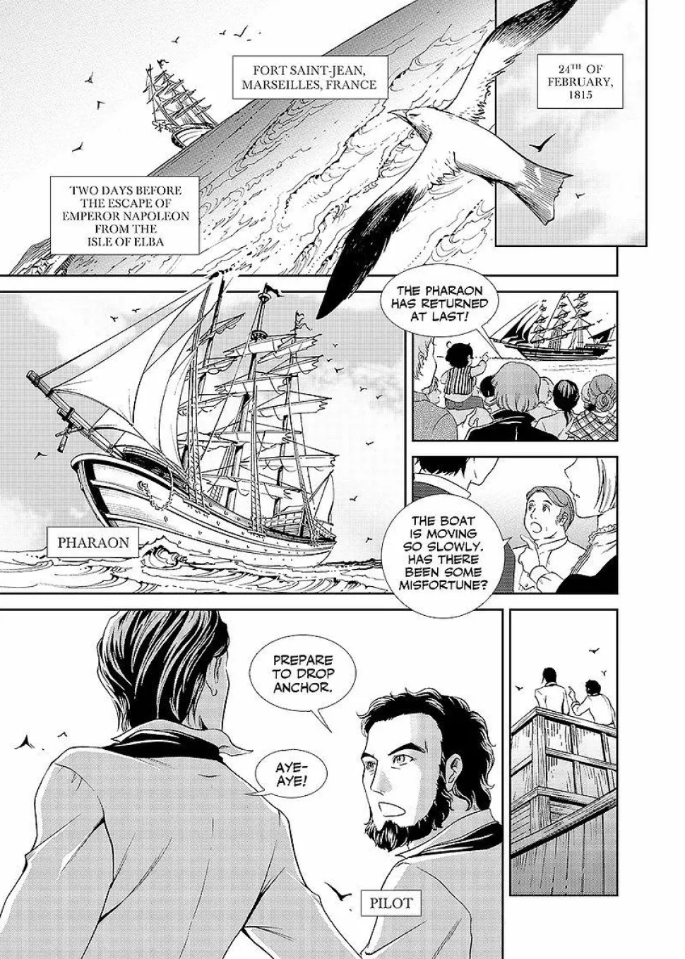 The Count of Monte Cristo - Manga Classics Paperback Book