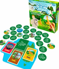The Crocodile Hunter - Picture Pairing Board Game