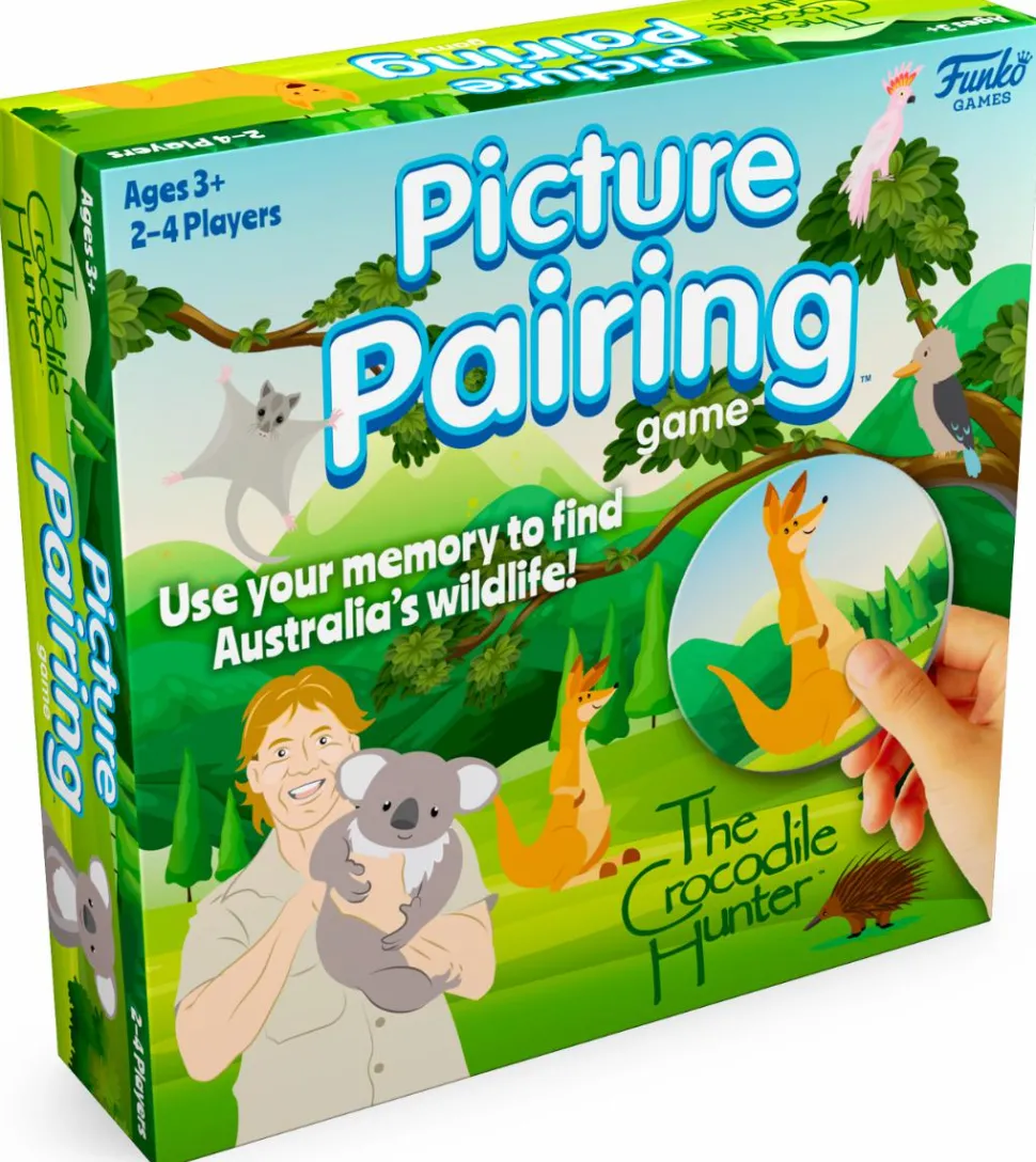 The Crocodile Hunter - Picture Pairing Board Game