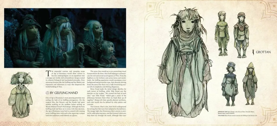 The Dark Crystal: Age of Resistance - Inside the Epic Return to Thra Hardcover Book