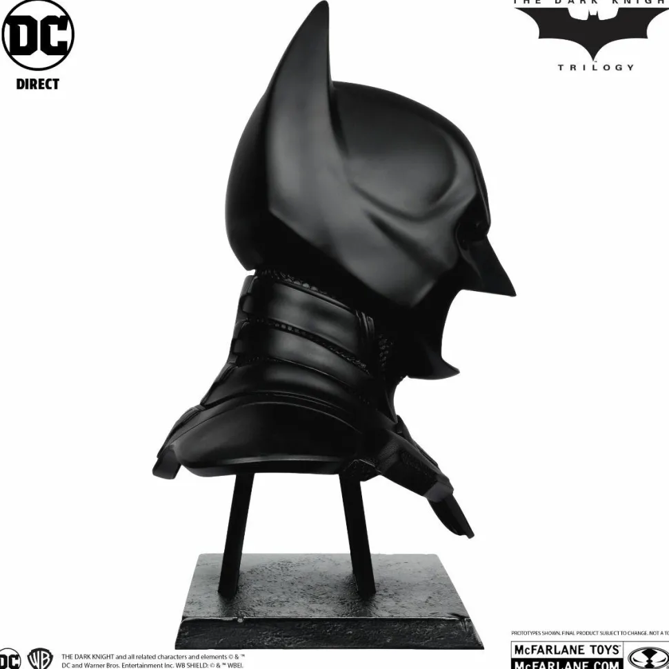 The Dark Knight (2008) - Batman Cowl 1:1 Scale Life-Size Prop Replica